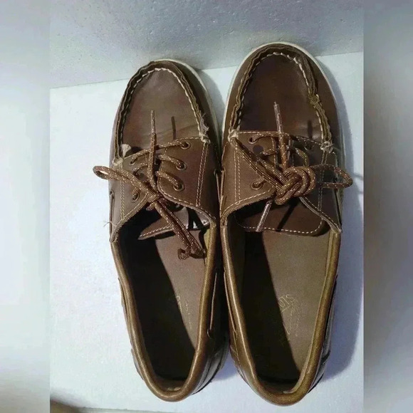 Thereabouts, LIL BROOK, Tan Dress Shoes, Boys size 6M, Memory Foam - Picture 3 of 8